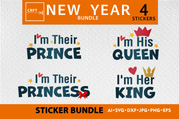 Funny Family Bundle SVG Cut Files for Graphics and Print Templates