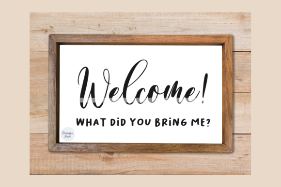 Funny Home Sign Svg, Entrance Door Sign Graphics & Print Templates