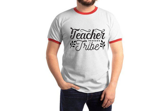 Funny Teacher SVG Design, Teacher Tribe Graphics and T-Shirt Designs